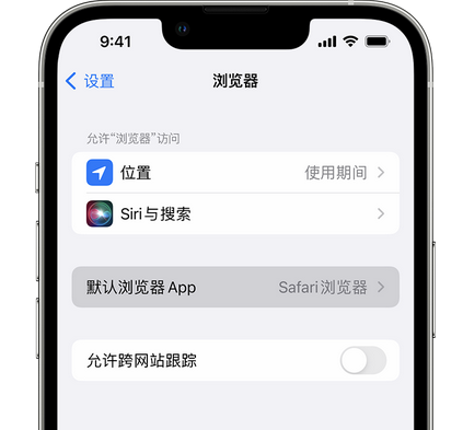新余苹果手机维修店分享如何在iPhone上设置默认浏览器 
